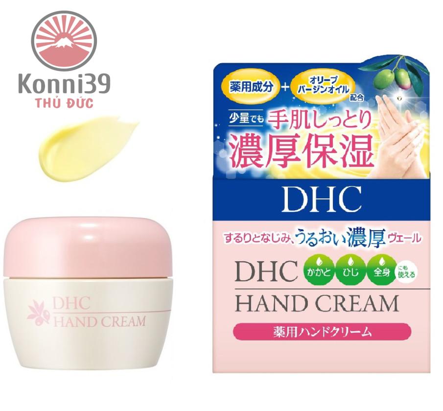 Kem dưỡng da tay dhc chiết xuất dầu olive giúp da tay mềm mịn