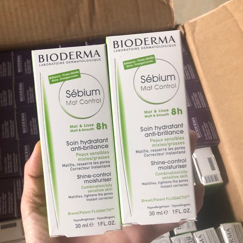 Kem Dưỡng Kiềm Dầu Bioderma Sébium Mat Control 30ml