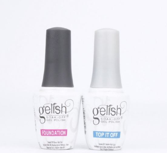 Cặp Base + Top Gelish Dành Cho Sơn Gel Siêu Bóng Và Bền 15ml x 2