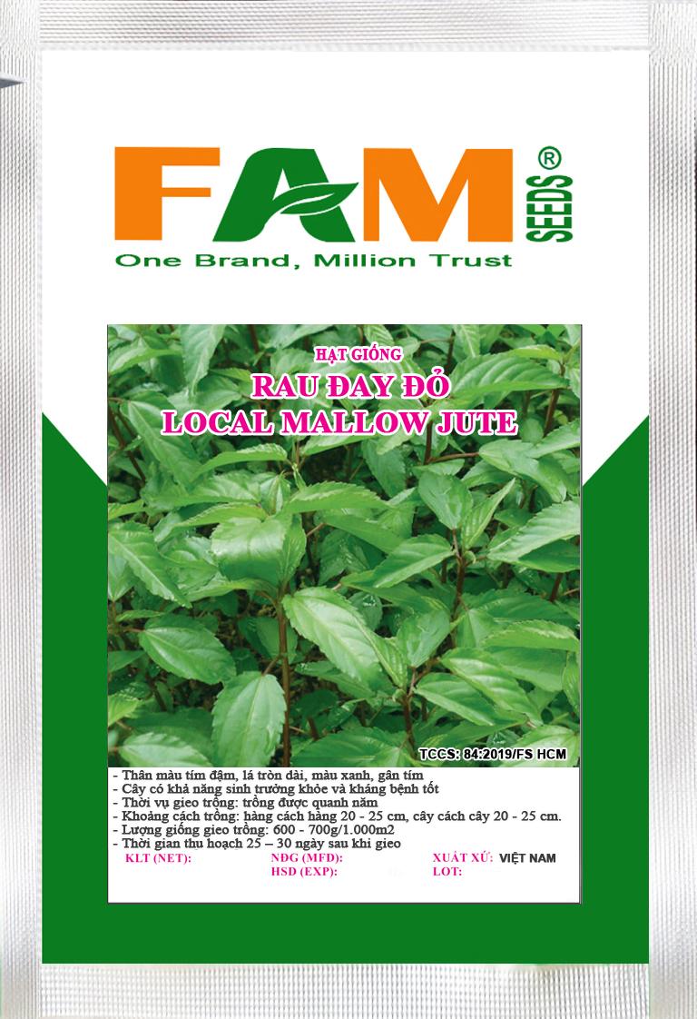 Hạt giống rau đay đỏ - gói 20gr