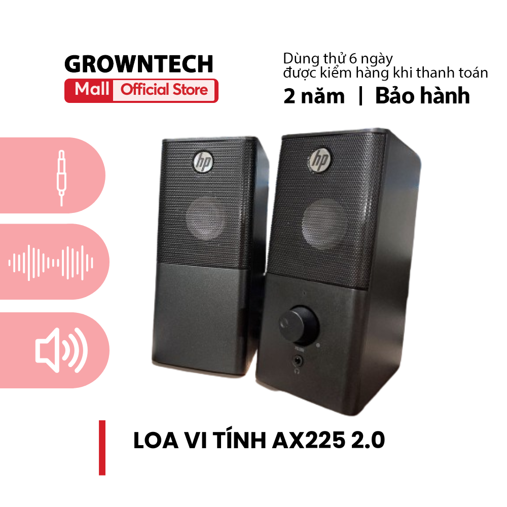 Loa máy vi tính dhs 2101 2.0 kích thước nhỏ gọn âm thanh mạnh mẽ