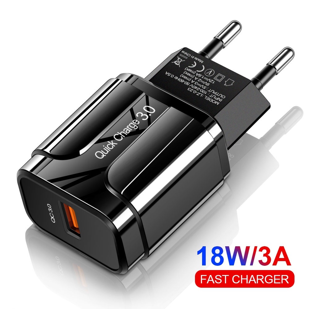 ✸┋ LJ8.6 Củ sạc nhanh USB 3.0 Elough ổ cắm EU/US chất lượng cao tiện dụng cho điện thoại