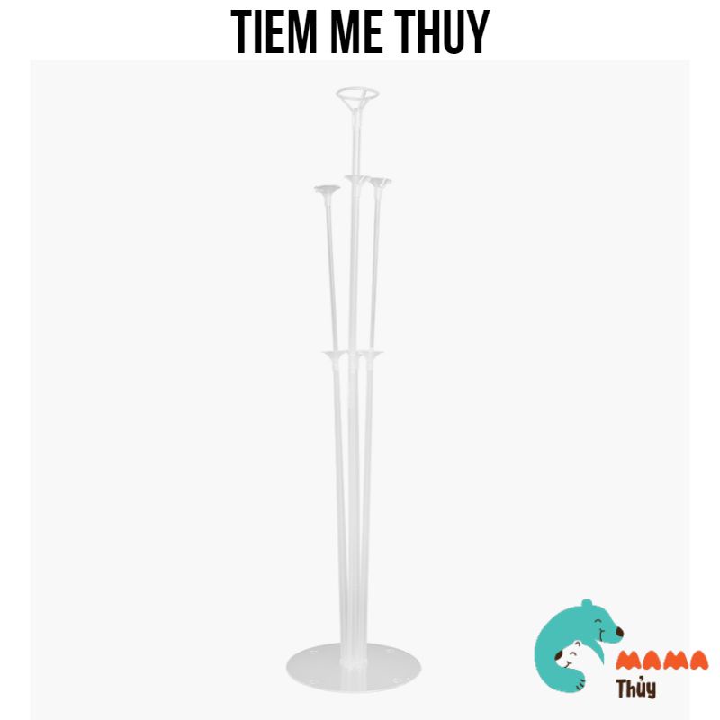 Tiem me Thuy - Trang trí sinh nhật Trụ bóng mika 7 cây (60cm)