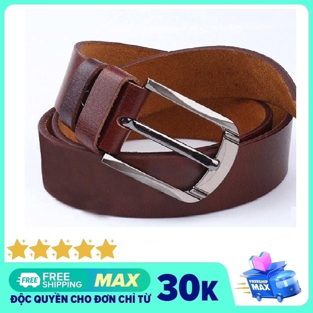 Dây Thắt Lưng Nam Da Bò Thật 100% bảo hành 1 đổi 1