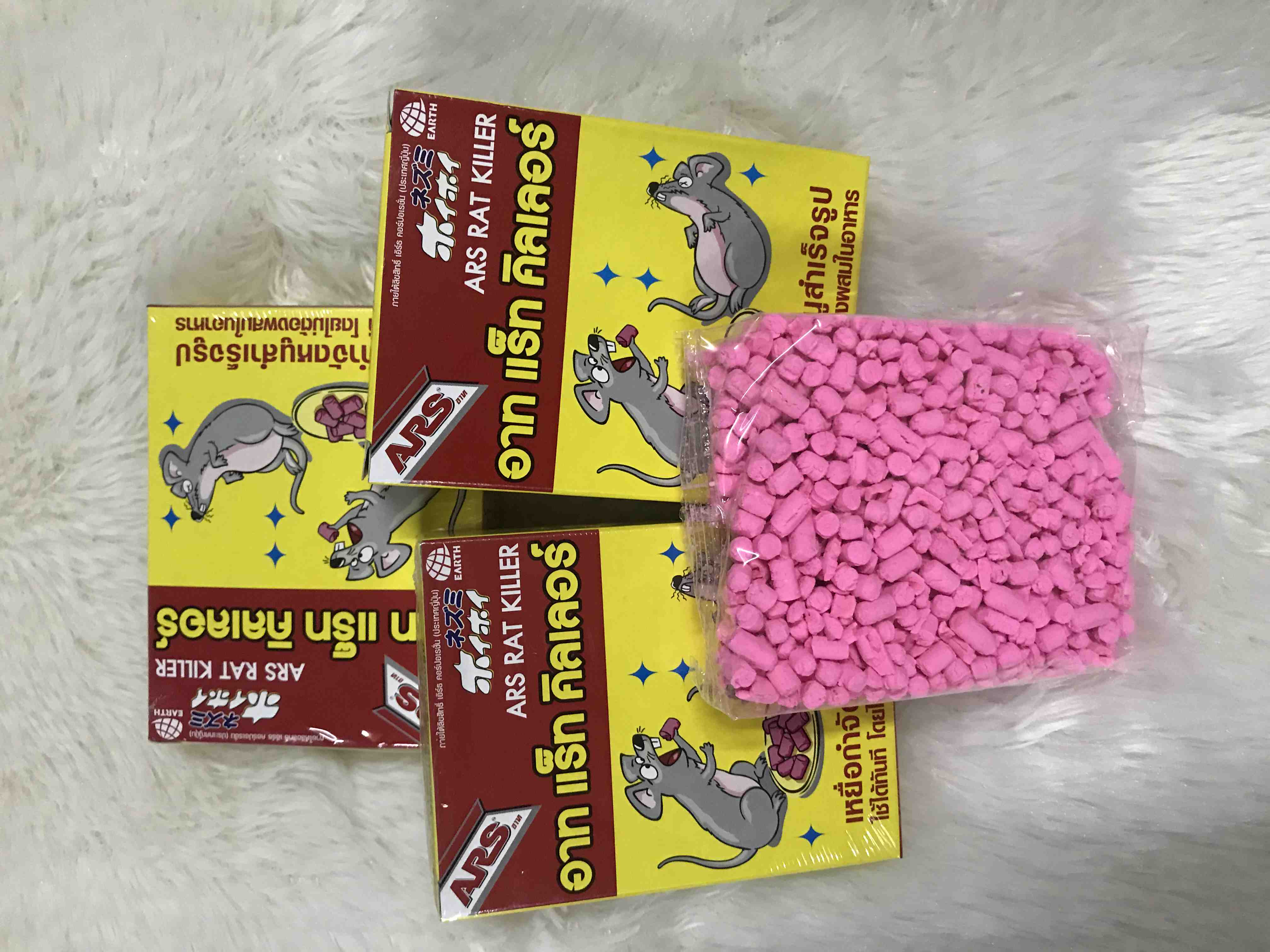 Hcm-combo 5 hộp thuốc diệt chuột thái lan ars rat killer 80g