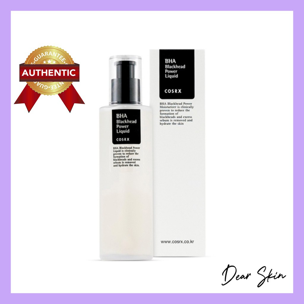 Tẩy Tế Bào Chết Hoá Học COSRX BHA Blackhead Power Liquid 100ml - ttbc cosrx tẩy da chết hóa học cosrx
