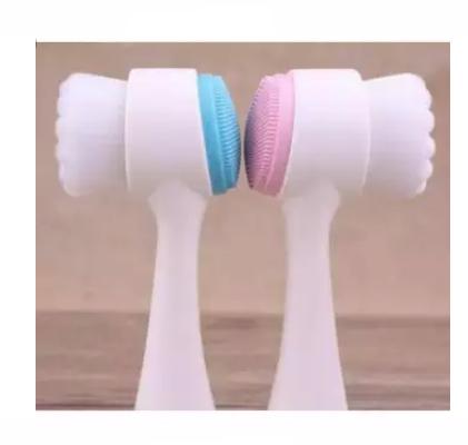 Dụng cụ cọ rửa mặt 2 đầu cầm tay