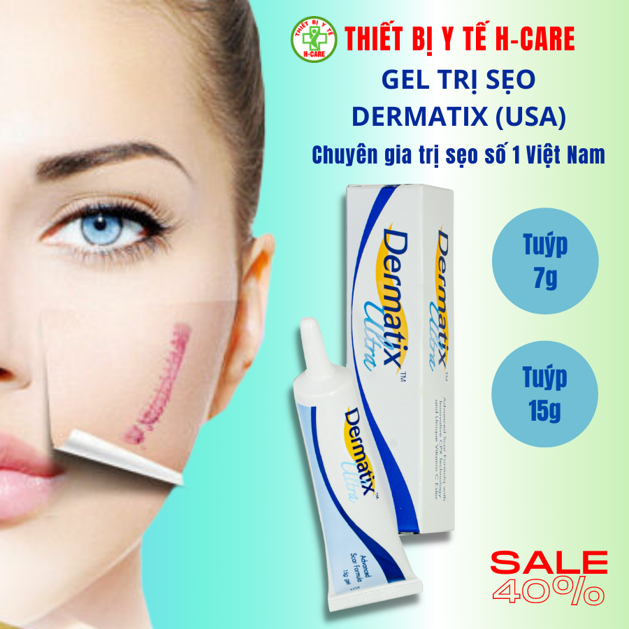 Dermatix Ultra 15g Kem Làm Phẳng Mềm Và Mờ Sẹo (Đủ Bill)