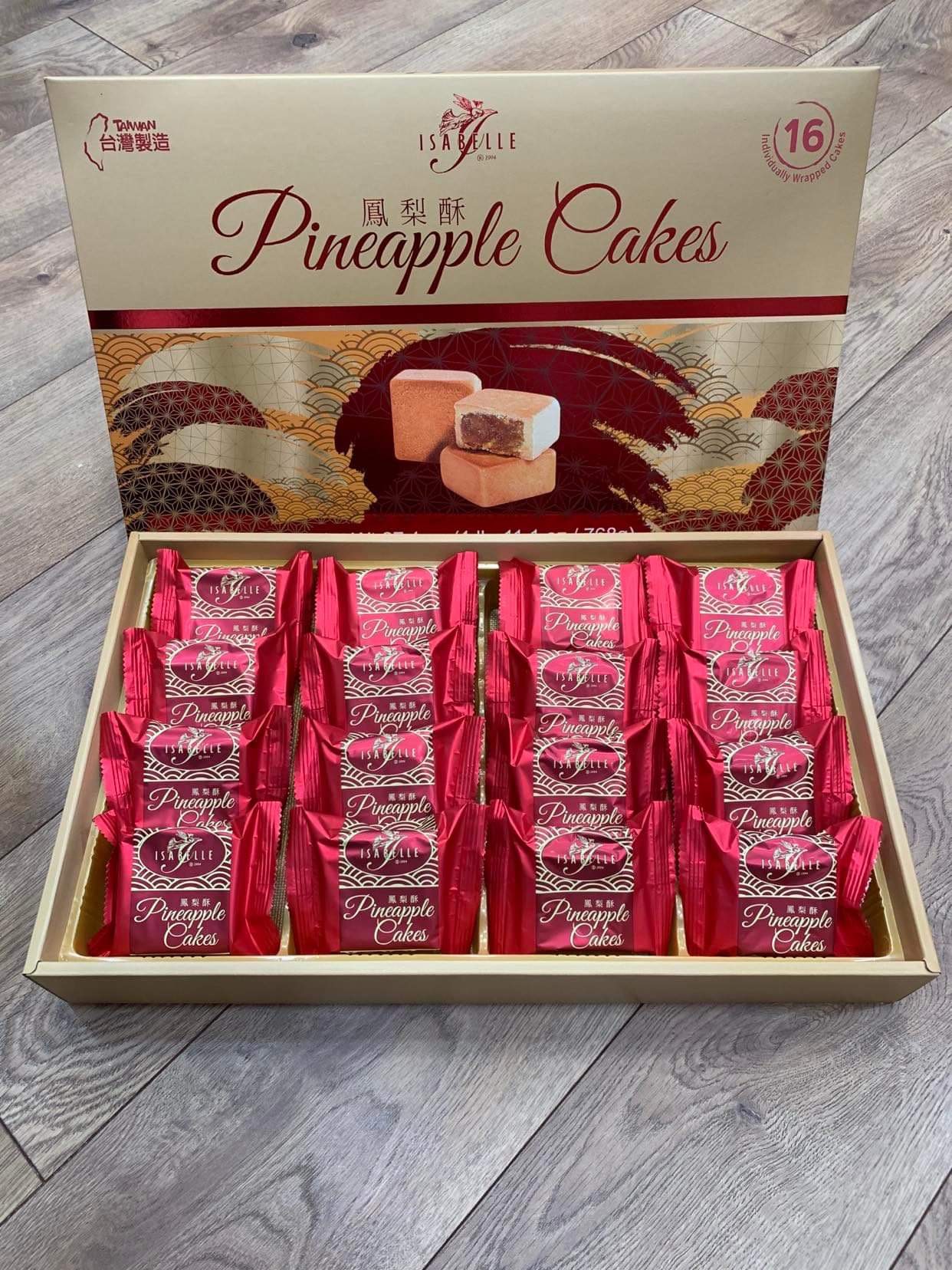 Bánh dứa, bánh thơm isabella pineapple cakes - eds hàng mỹ