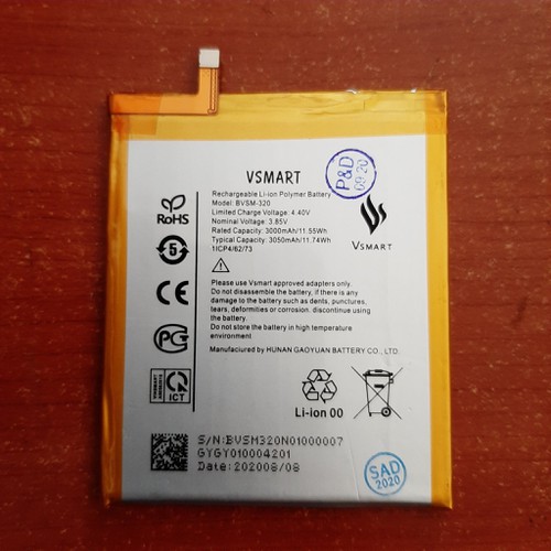 Pin vsmart star/ bvsm320
