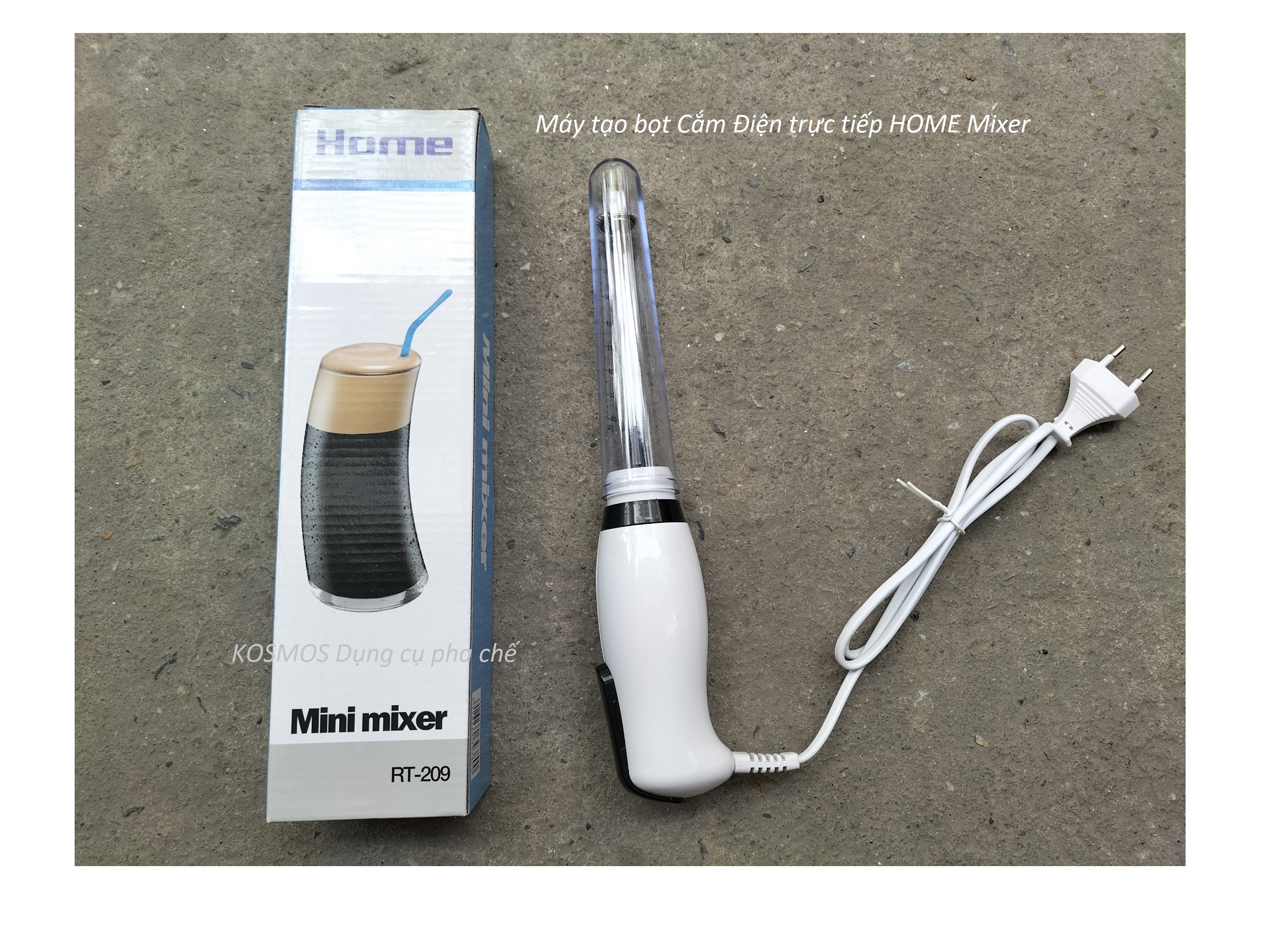 Máy đánh cafe tạo bọt cà phê cafe đánh sữa tạo bọt HOME cầm tay điện 220v