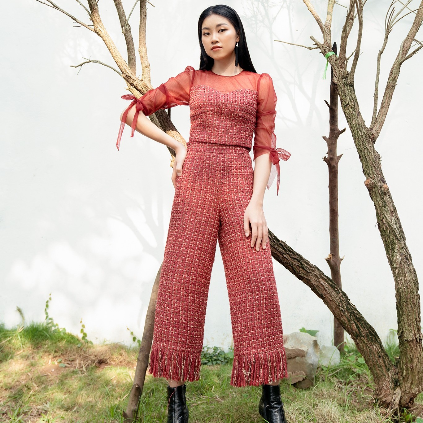 Quần dài ống suông eva de eva 20aqde084đ