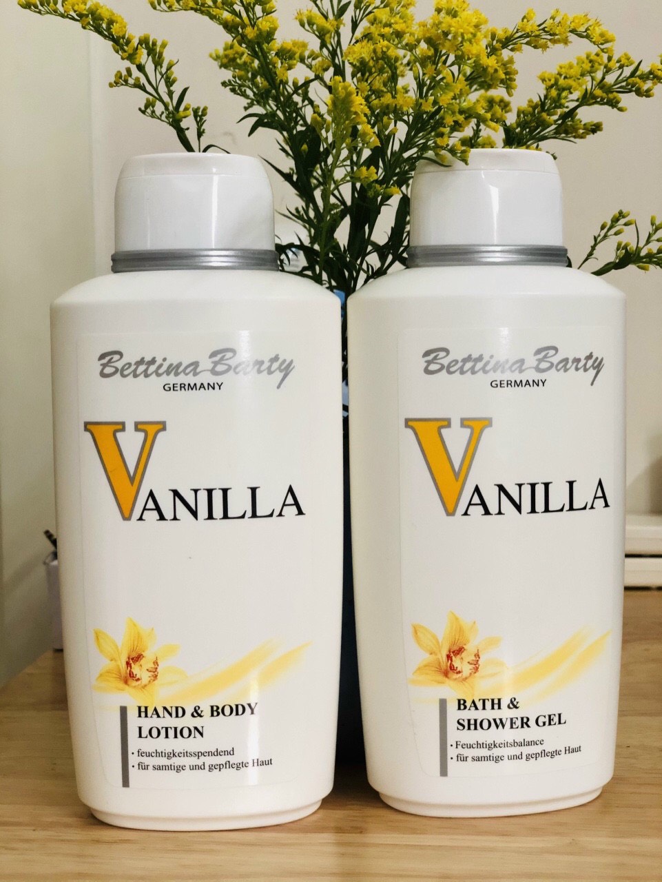 Sữa tắm VANILLA hương hoa Vani - thơm ngọt hương phấn, hương nước hoa