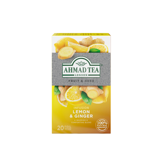 Trà gừng và chanh aq ahmad 40g