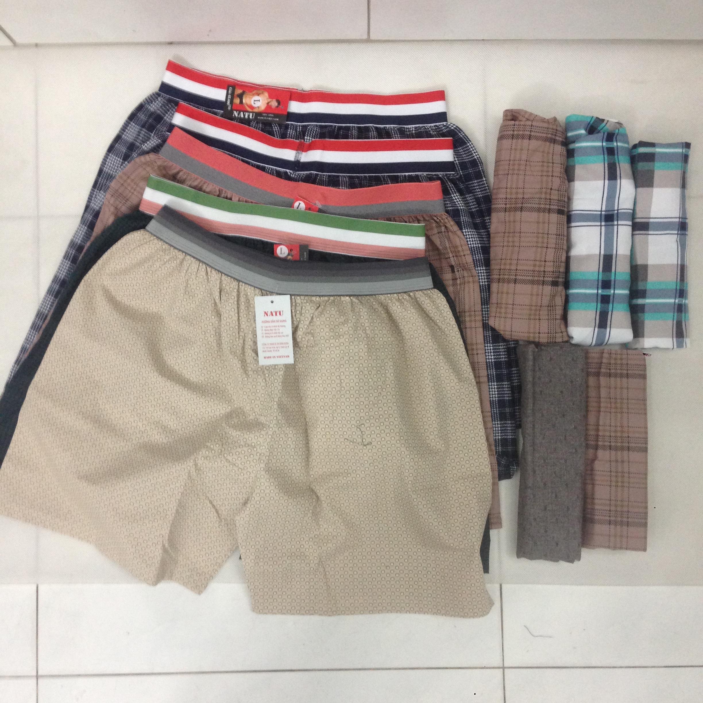 Combo 10 Quần Short nam - Quần đùi nam boxer - Quần ngủ - Quần mặc nhà - Quần đi biển nam cao cấp bền đẹp