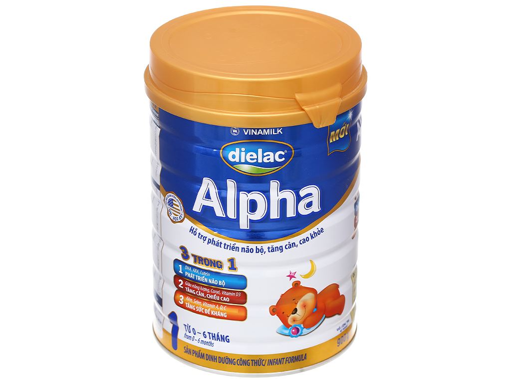 Dielac alpha 1/900g, date mới nhất