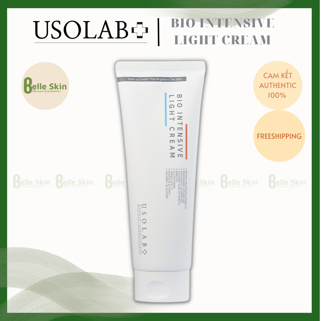 Kem dưỡng trắng da body usolab light intensive cream 250ml