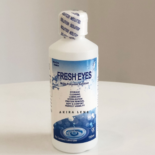 Nước ngâm lens fresh eyes chuyên dụng chai lớn 150ml