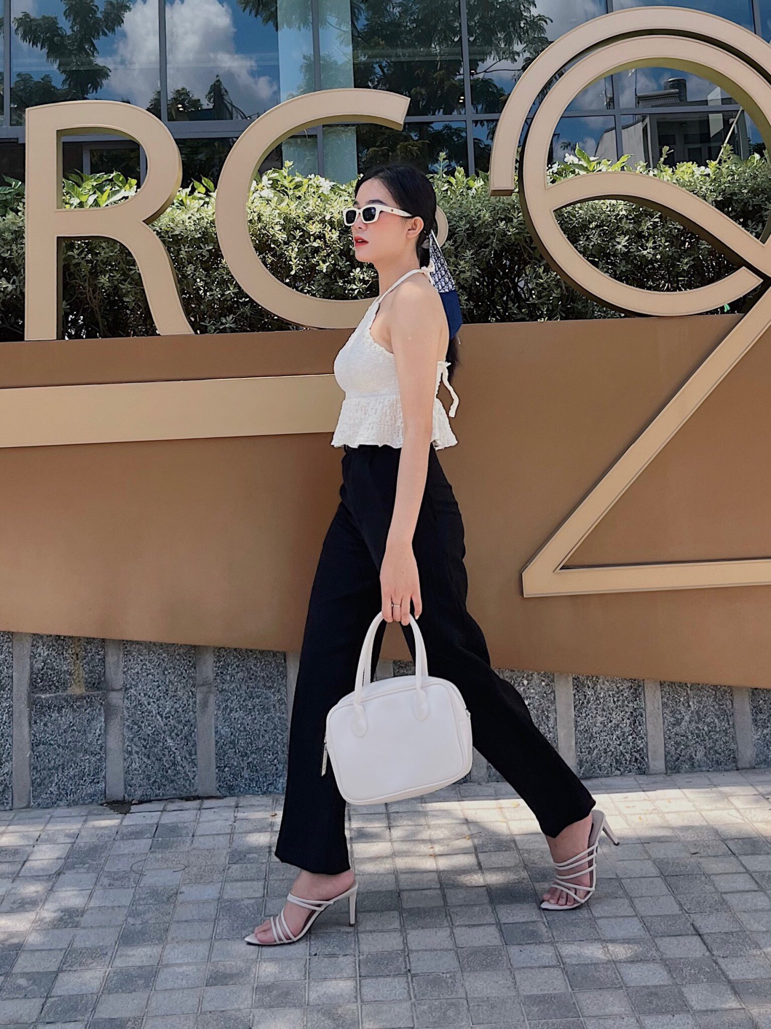 Quần ống rộng lưng cao the ciu - rino cullote pants
