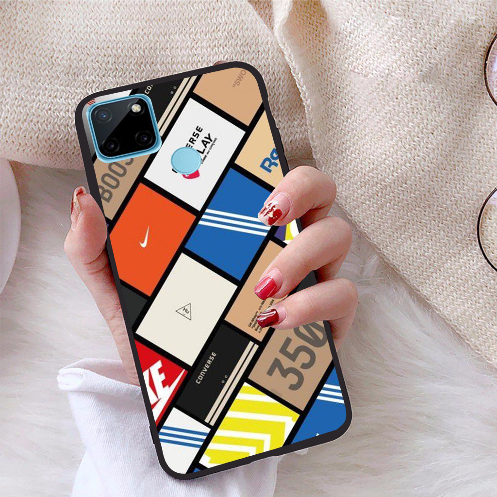 Ốp lưng Realme C21Y viền dẻo TPU BST Phong cách thể thao