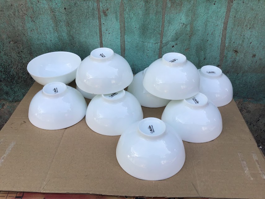 Combo 10 chén sứ cao cấp Minh Châu loại sứ xương 11cm