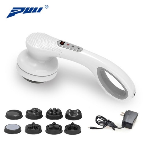 Máy massage cầm tay điều trị đau mỏi toàn thân 8 đầu puli pl-667dc3 - 16w