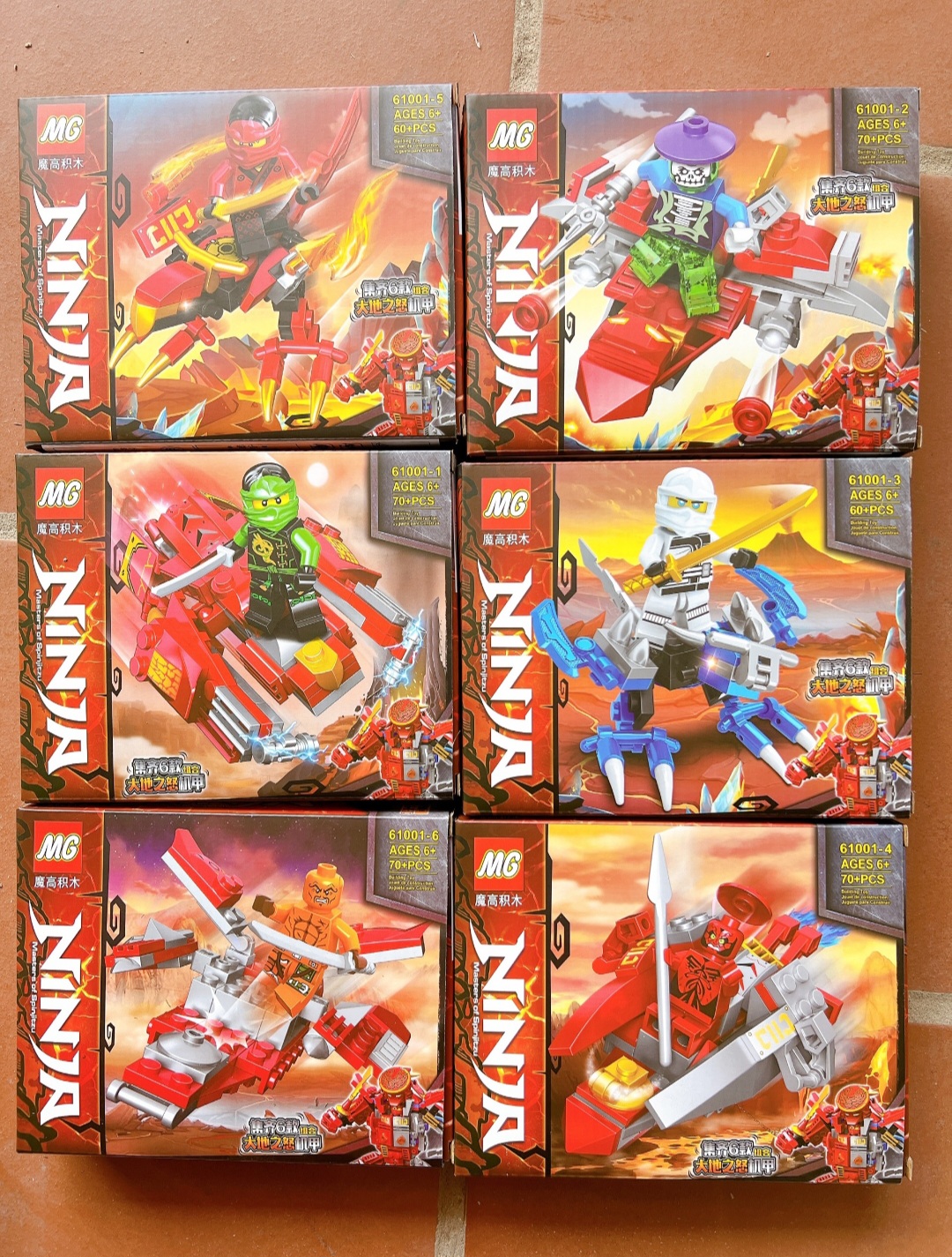 Lego NinJa Đơn Giản Dành cho bé tập chơi