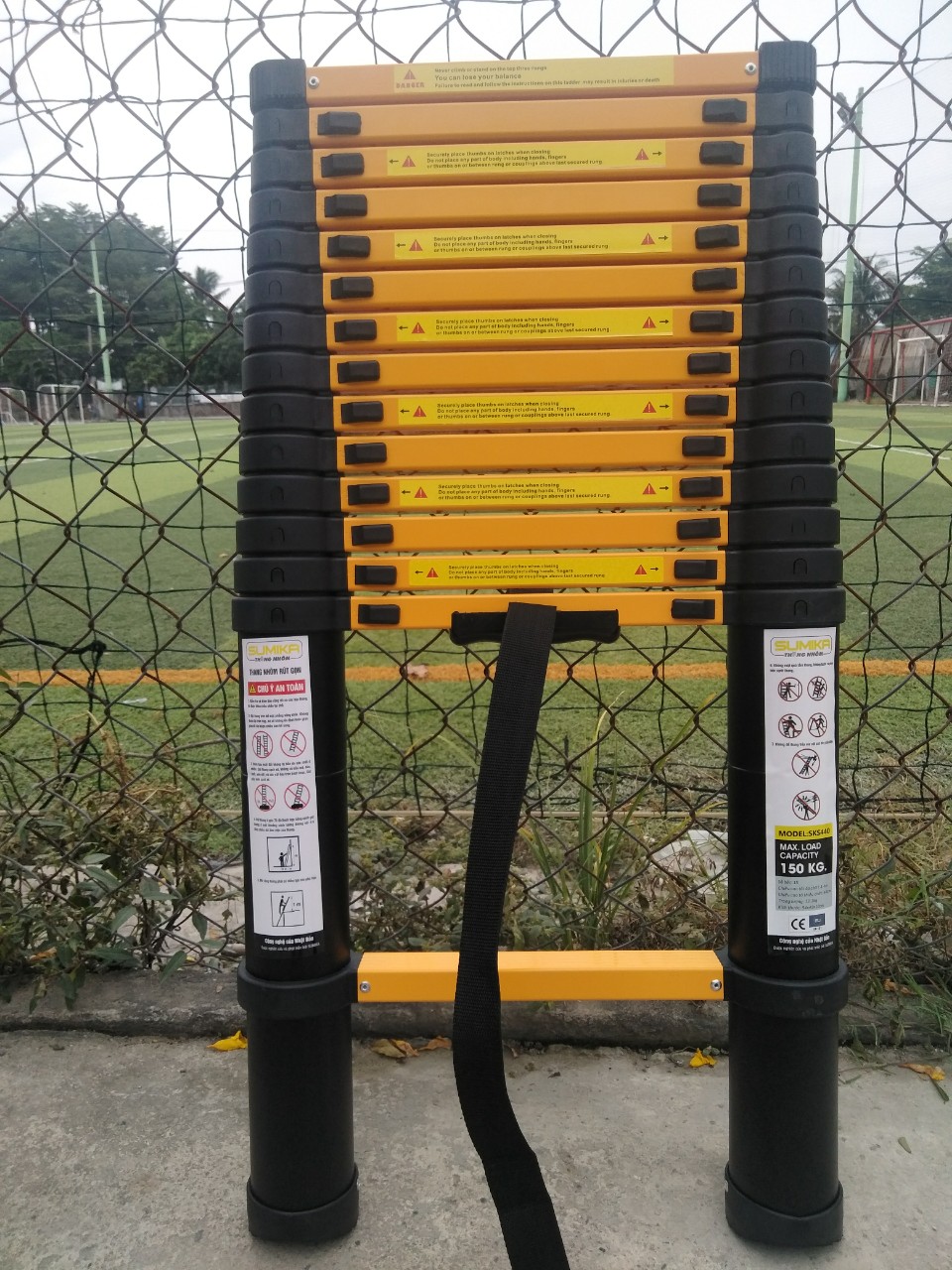 Thang nhôm rút xếp 5.1m sumika sks510