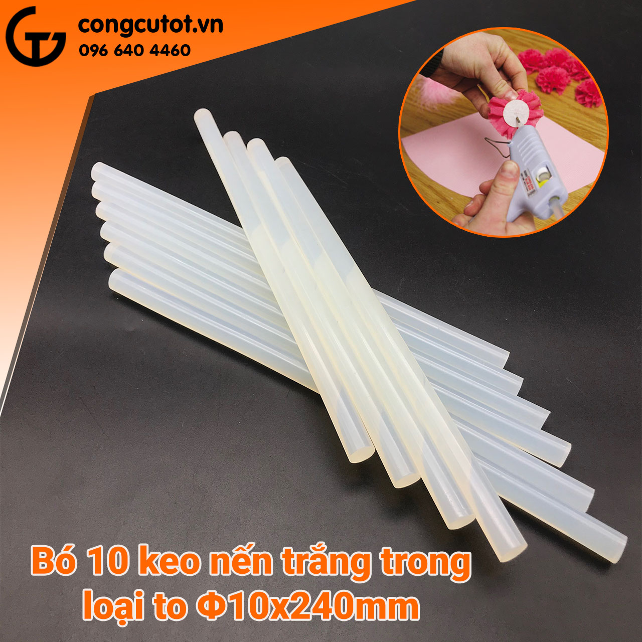 10 cây keo nến