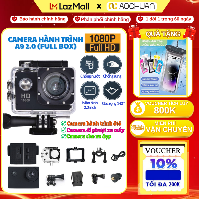 Camera hành trình 4K -Camera thể thao hành động