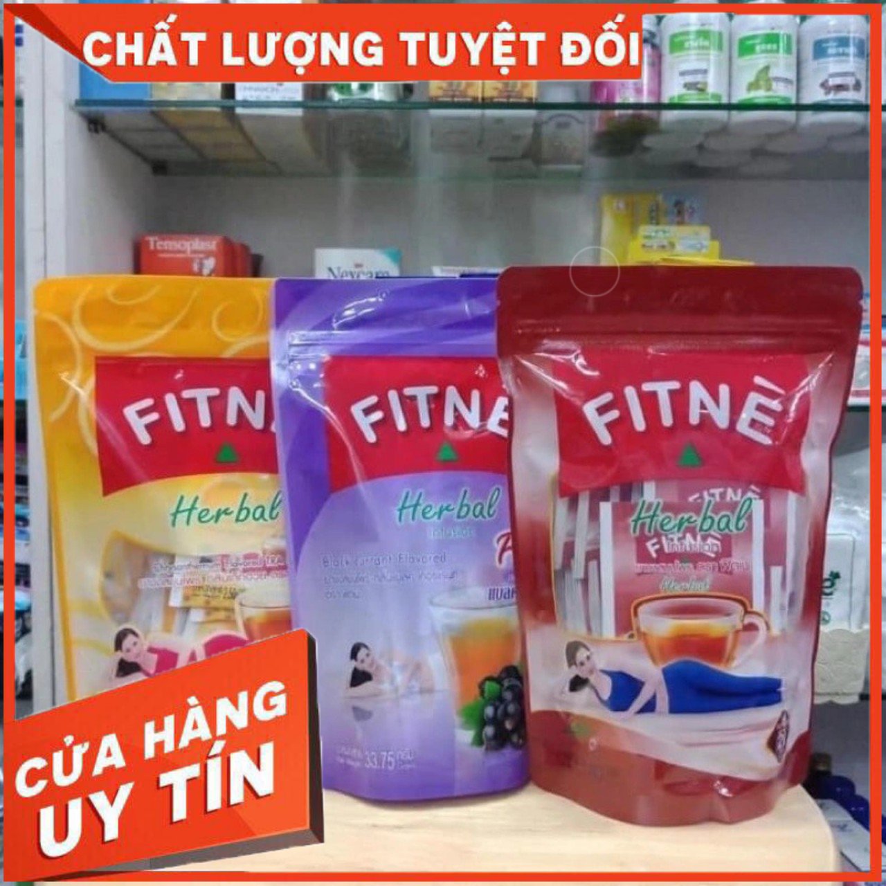 Trà Fitne Herbal Giảm Cân Thảo Mộc , Hoa Cúc , Chanh Mật Ong Thái Lan