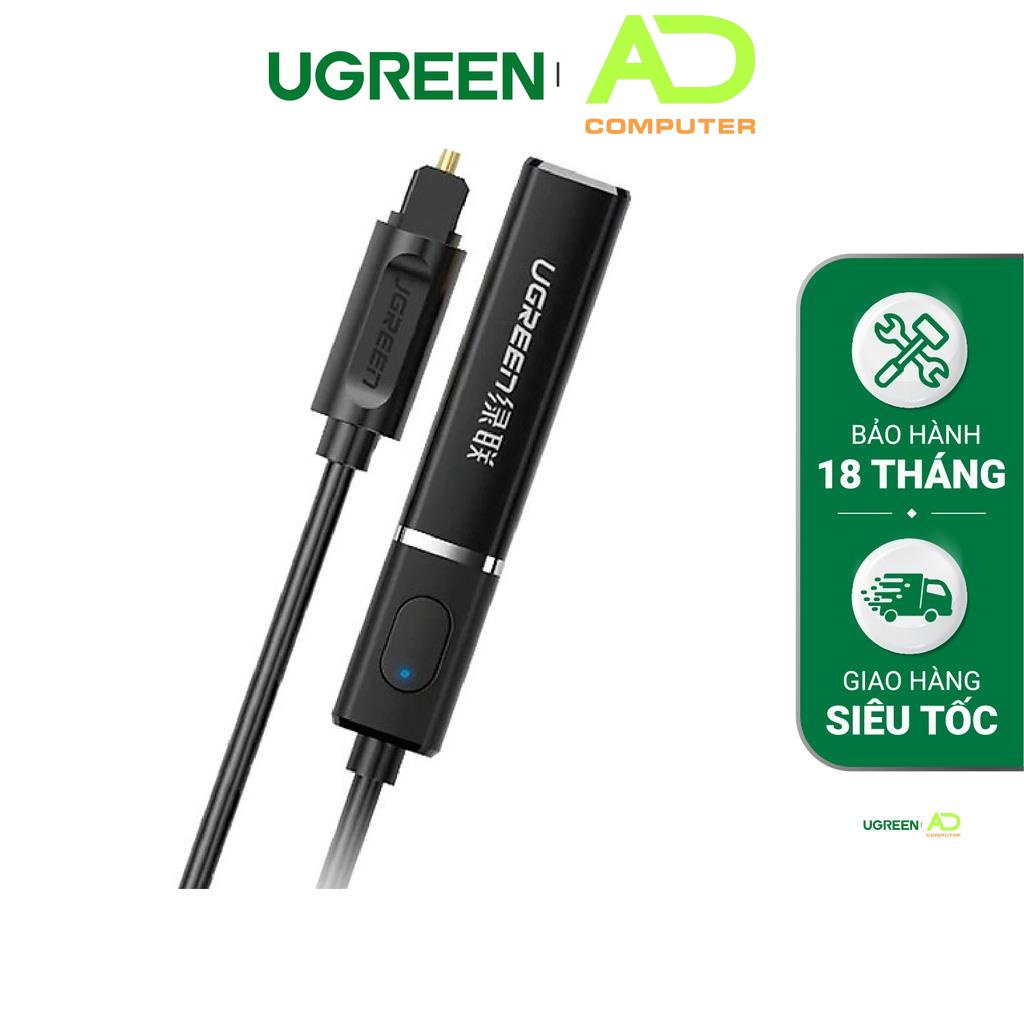 Bộ phát âm thanh bluetooth 4.2 ugreen 40761 - dùng cho tivi, pc, laptop, tivi box... cổng 3.5mm - hàng chính hãng
