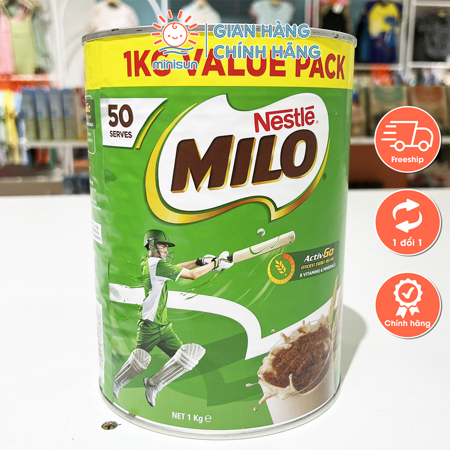 Sữa Milo của Úc 1kg DATE T5 2023