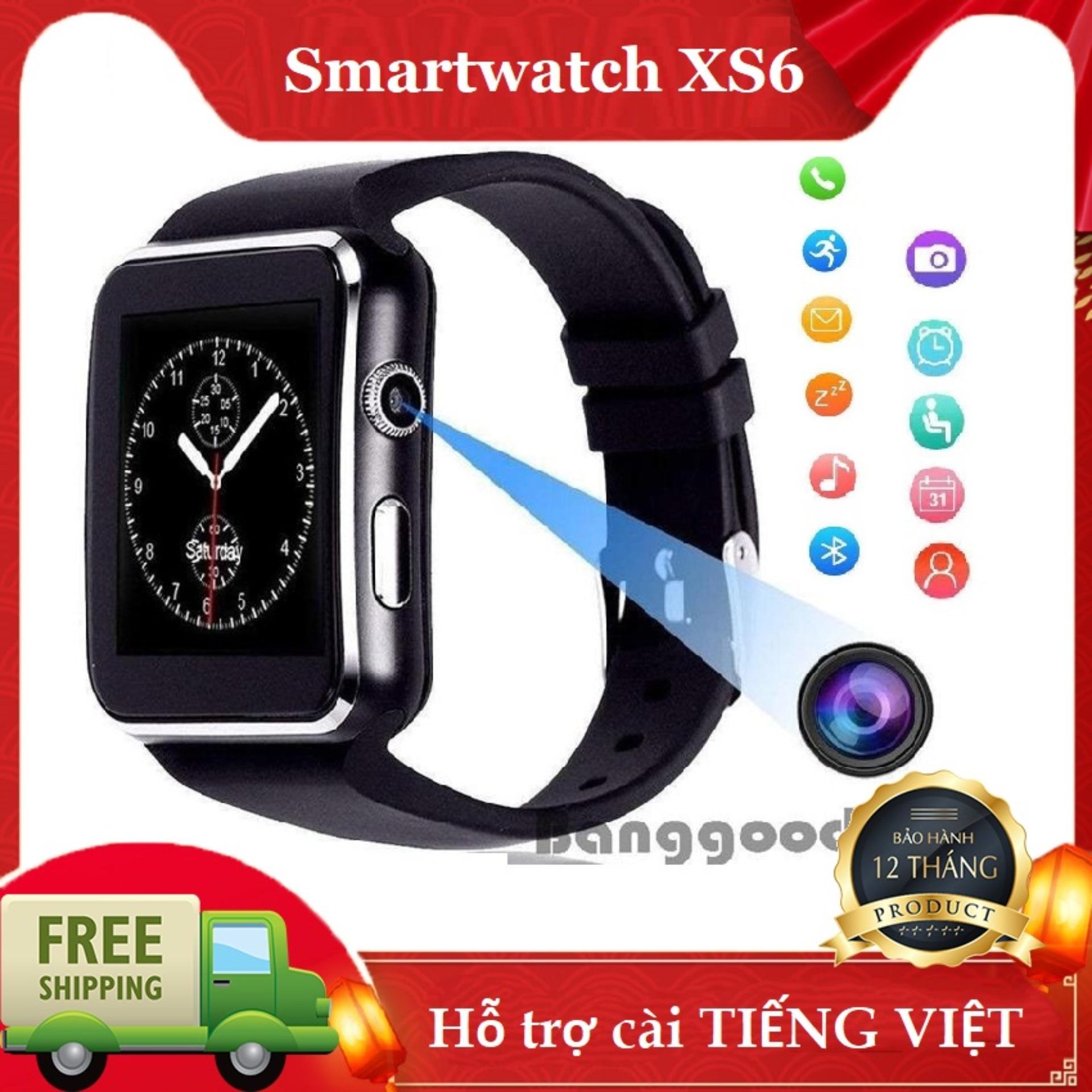 [HCM]Đồng Hồ Thông Minh Smart Watch Màn Hình Cong X6 Cao cấp - Đồng Hồ Thông Minh Chống Nước Đồng Hồ Thông Minh Thời Trang Kết Nối WF Có Chống Nước Rửa ChénTắm...-Bảo Hành 1 Đổi 1