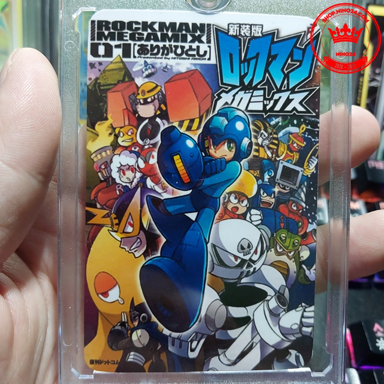 Thẻ Mega Man Megamix Volume 2 siêu nhân hoa tien Rockman la 1-26