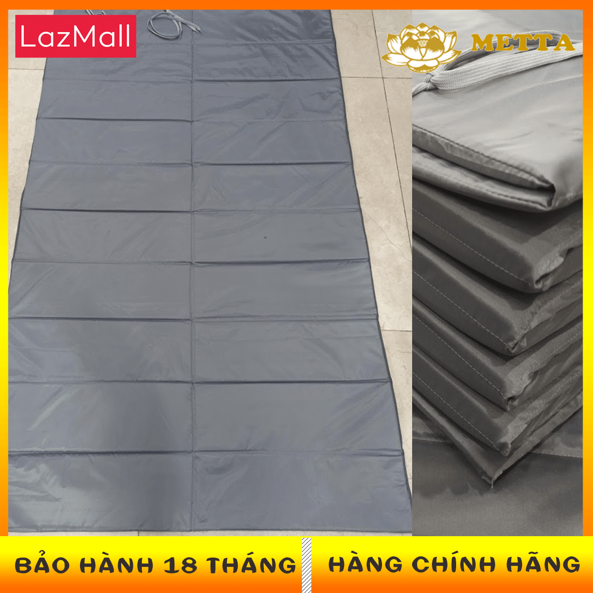 Đệm gấp văn phòng - đệm ngủ trưa tại văn phòng cơ quan - Nệm xếp gọn - Hàng Chính Hãng