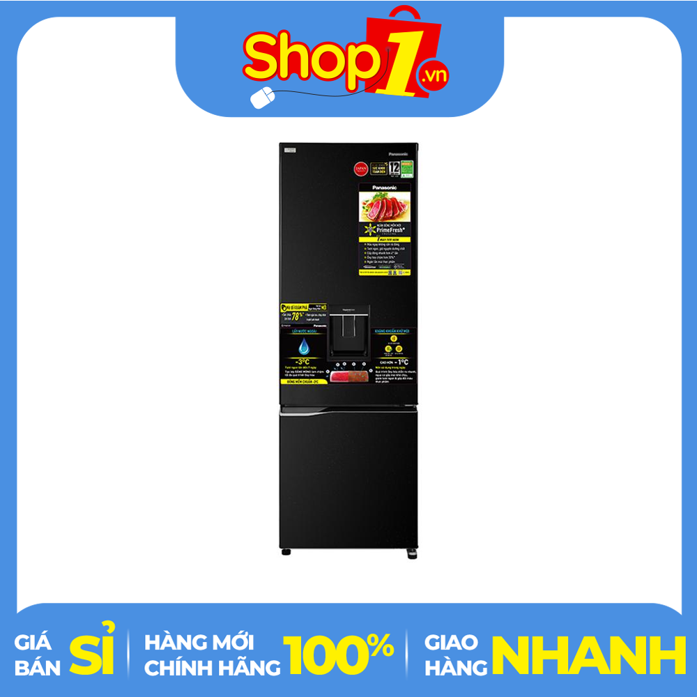 Tủ lạnh panasonic inverter 322 lít nr-bc360wkvn - dung tích 322 lít công nghệ inverter