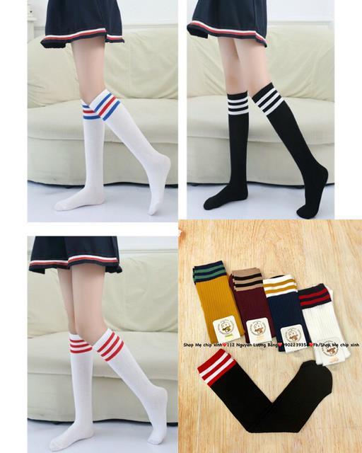 COMBO 3 ĐÔI TẤT GIẢ BỐT HÀN QUỐC DÀNH CHO BÉ GÁI