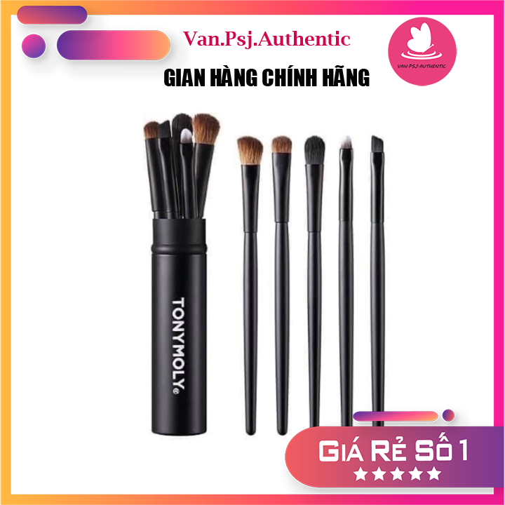 Bộ cọ trang điểm mắt tonymoly 5 chiếc