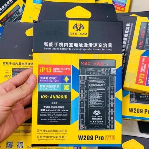 Kích pin w209+ pro v7 5-14pm + androi