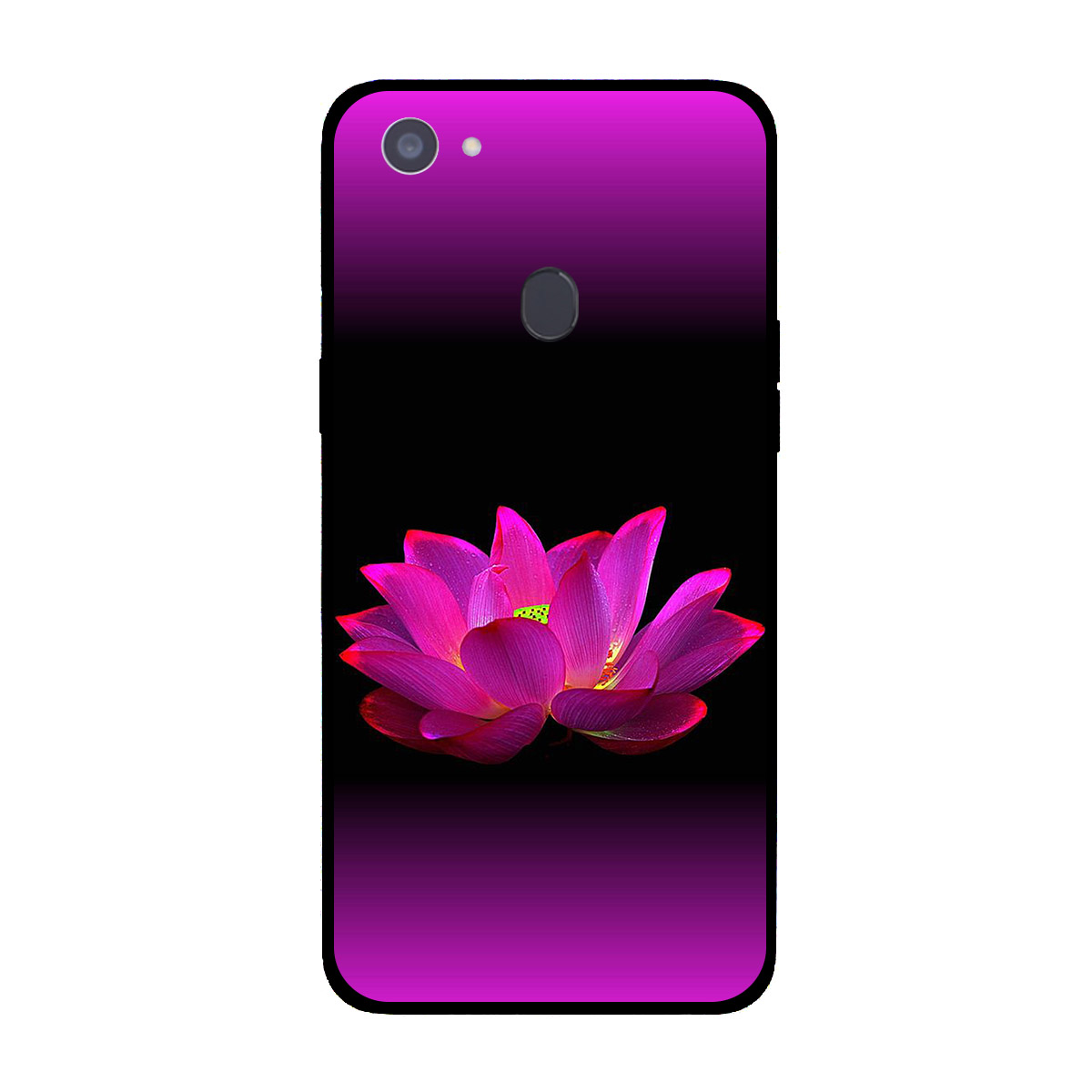 Ốp lưng dành cho điện thoại Oppo F5, F7, F5 Youth in họa tiết FLWR0035 -Sen đỏ