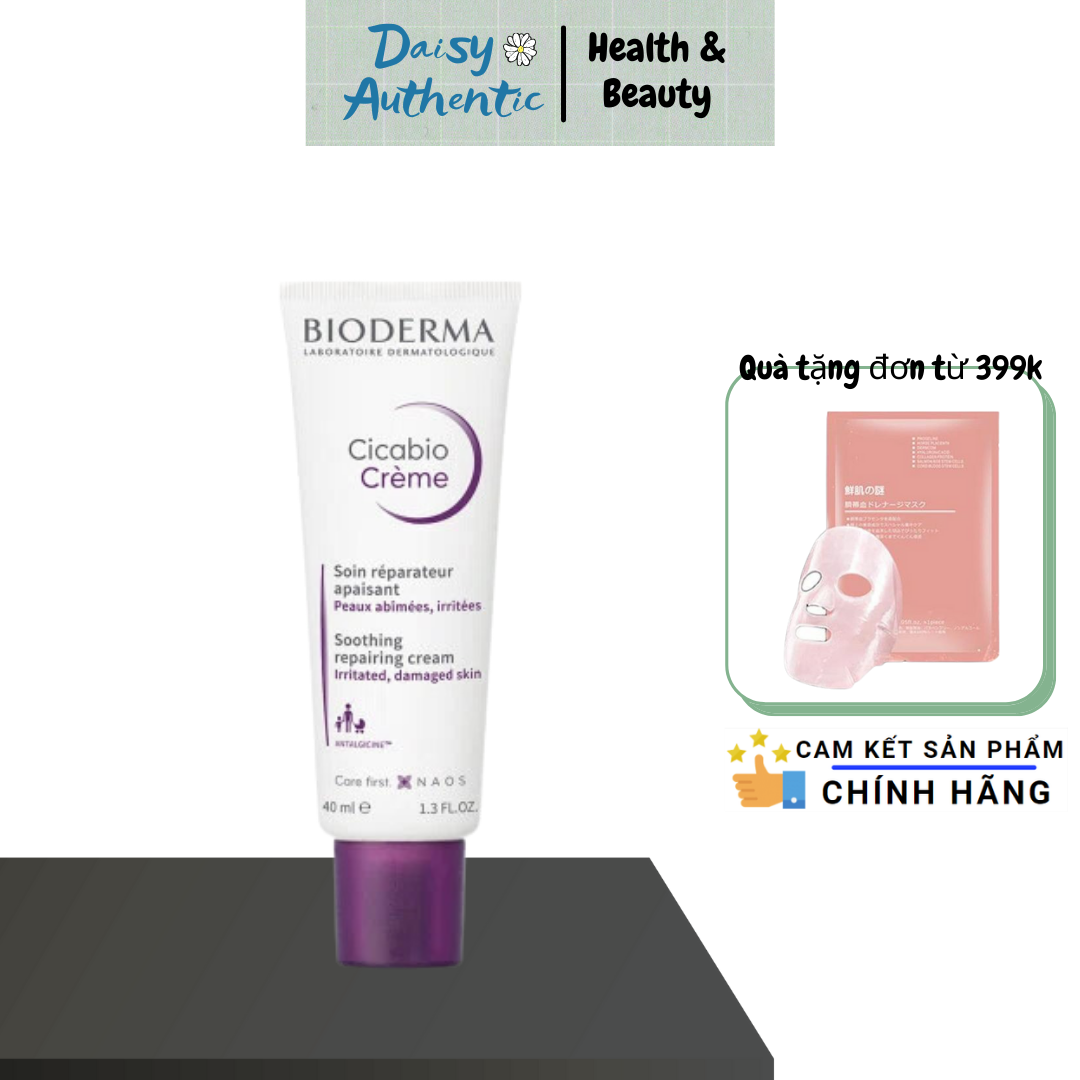 Kem Dưỡng Phục Hồi Da - Bioderma Cicabio Creme 40ml