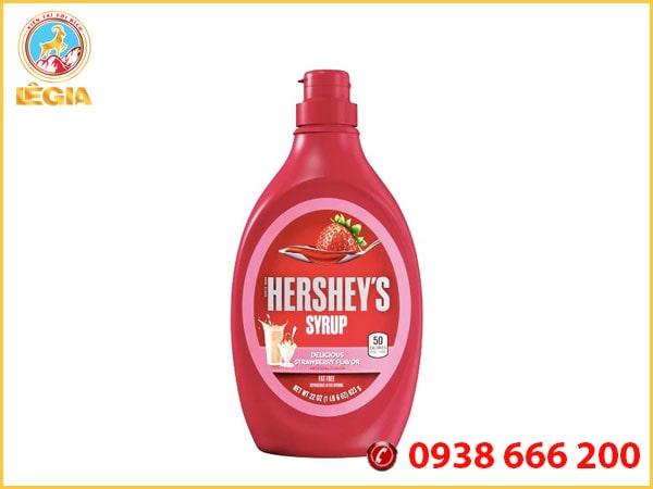 Sốt hersheys dâu 623g - hersheys strawberry syrup