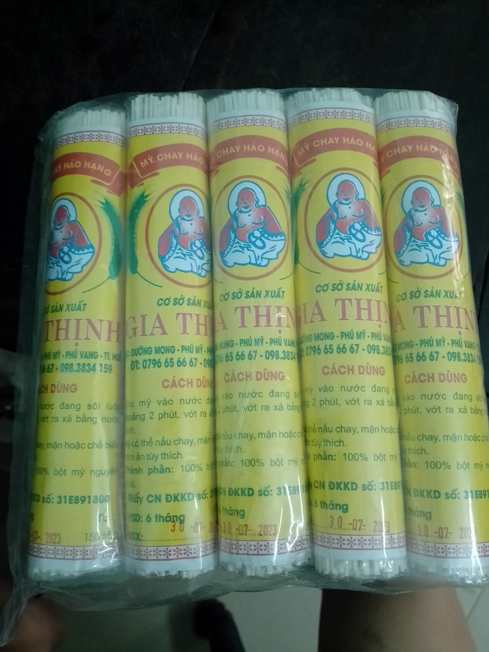 10 ống mì phật gia thịnh