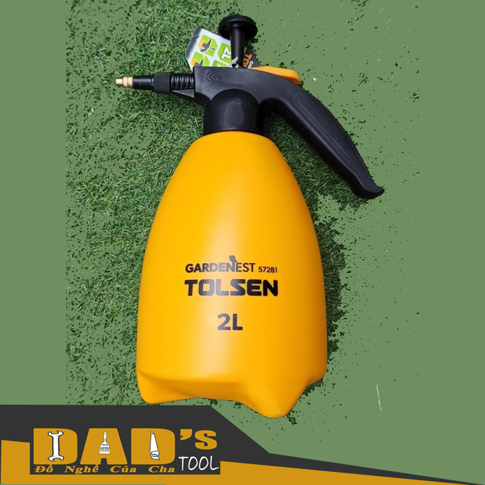 Bình xịt phun tưới áp lực 2 lít - tolsen 57281/83