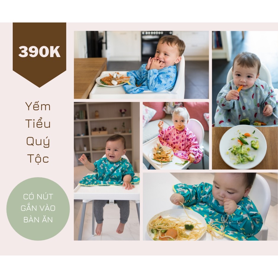 Yếm tiểu quý tộc - cover and catch bib