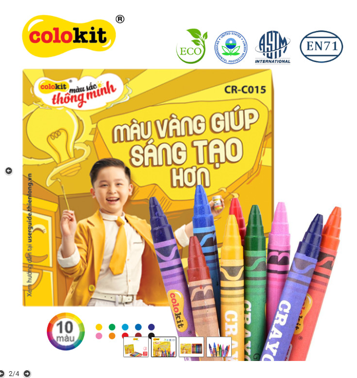 Sáp màu colokit cr-c015