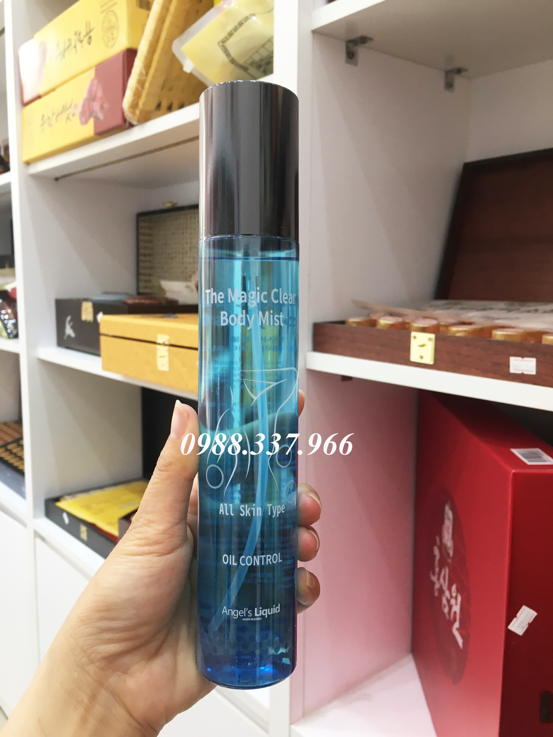 Xịt giảm mụn the magic clear body mist hàn quốc