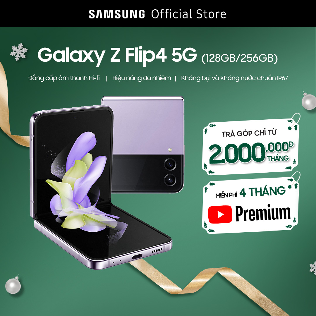 Điện thoại Samsung Galaxy Z Flip4 5G