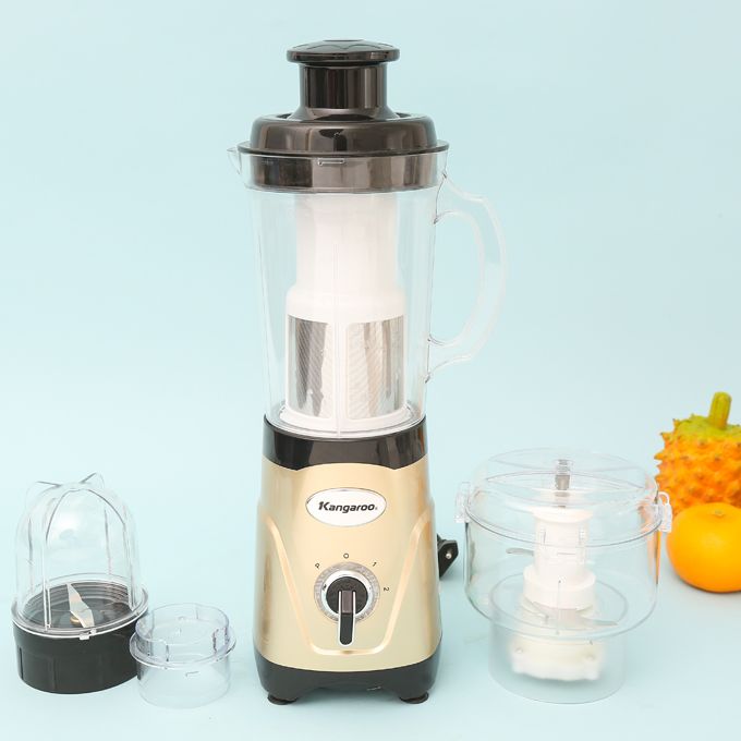 Máy xay sinh tố đa năng Kangaroo KG3b6Công suất:380W-Chức năng chính:Xay gia vị,Xay hạt,Xay sinh tố,Xay thịt